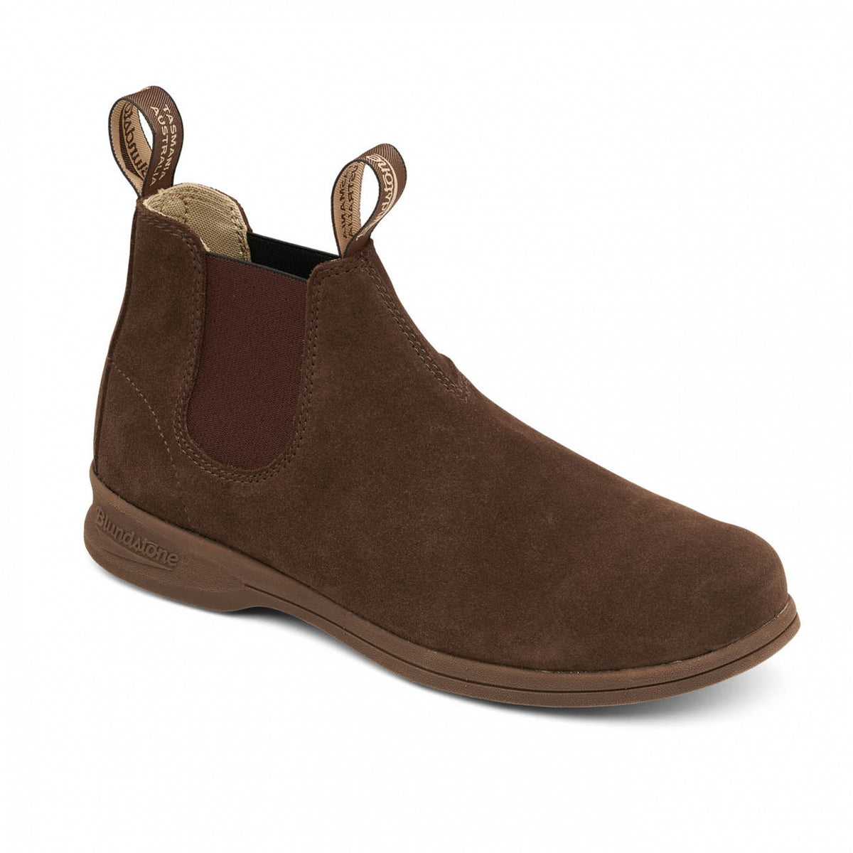 BLUNDSTONE Style 1388 Summer Series Brown Suede Ankle Boots